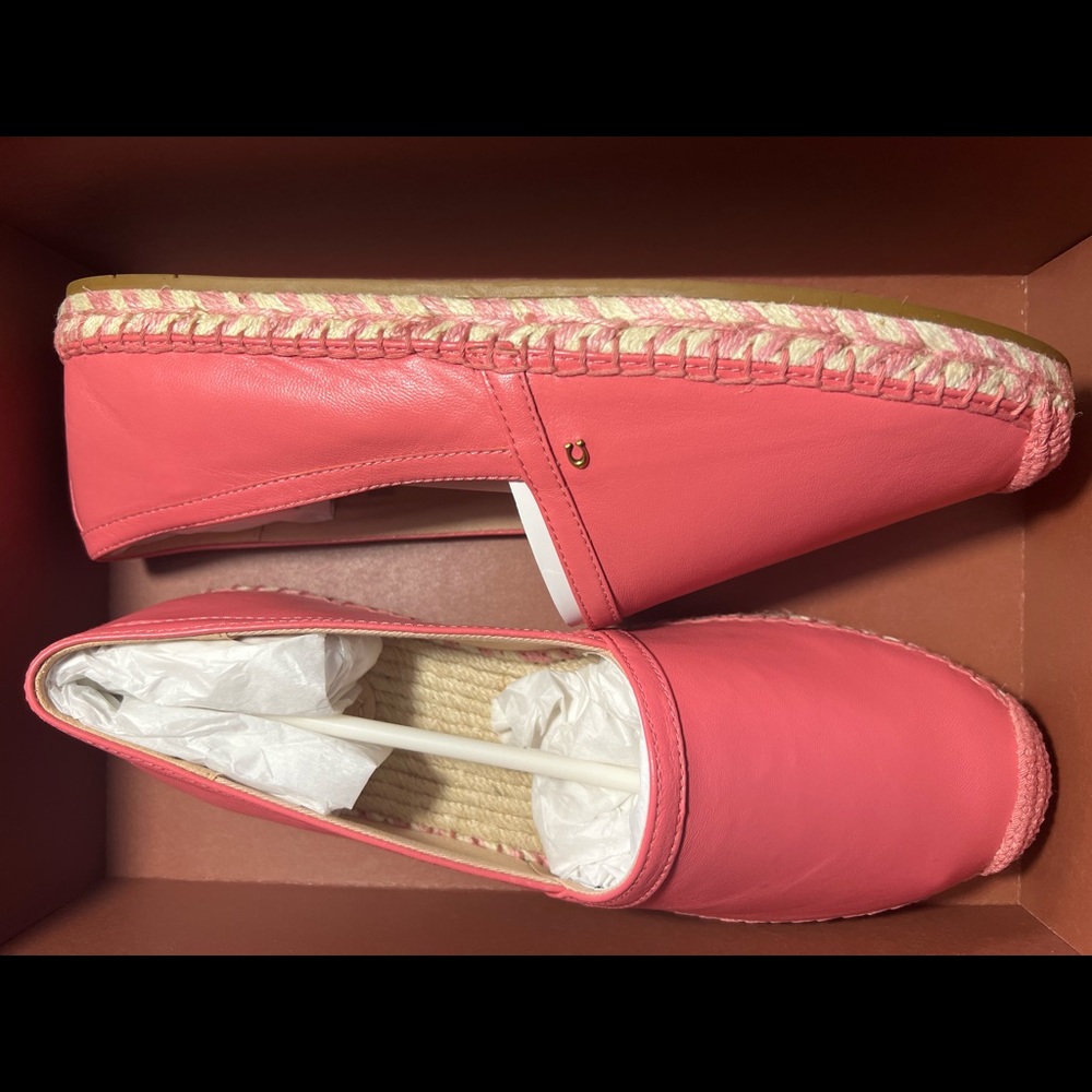 SOLD: Coach pink shoes